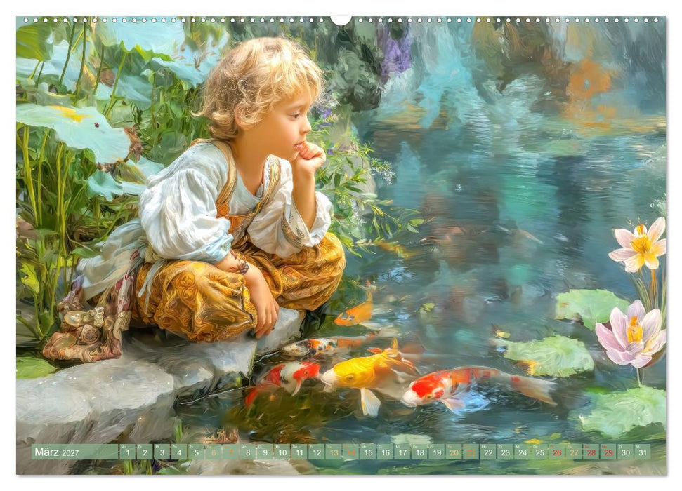 Kois - Ein Juwel unter Fischen (CALVENDO Wandkalender 2027)