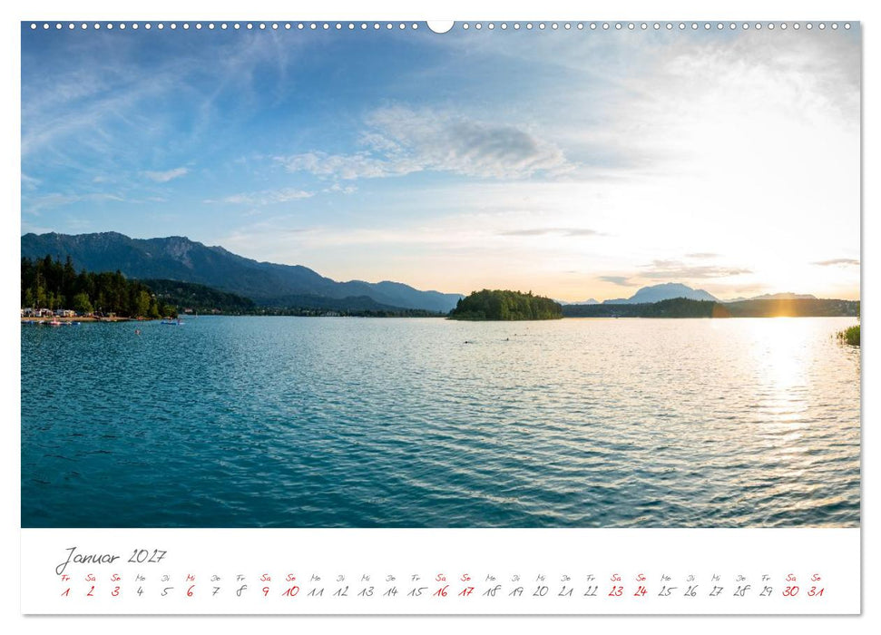 Der wunderschöne Faaker See in Kärnten (CALVENDO Premium Wandkalender 2027)