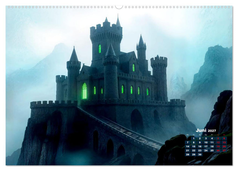 Burgen der Legenden (CALVENDO Wandkalender 2027)