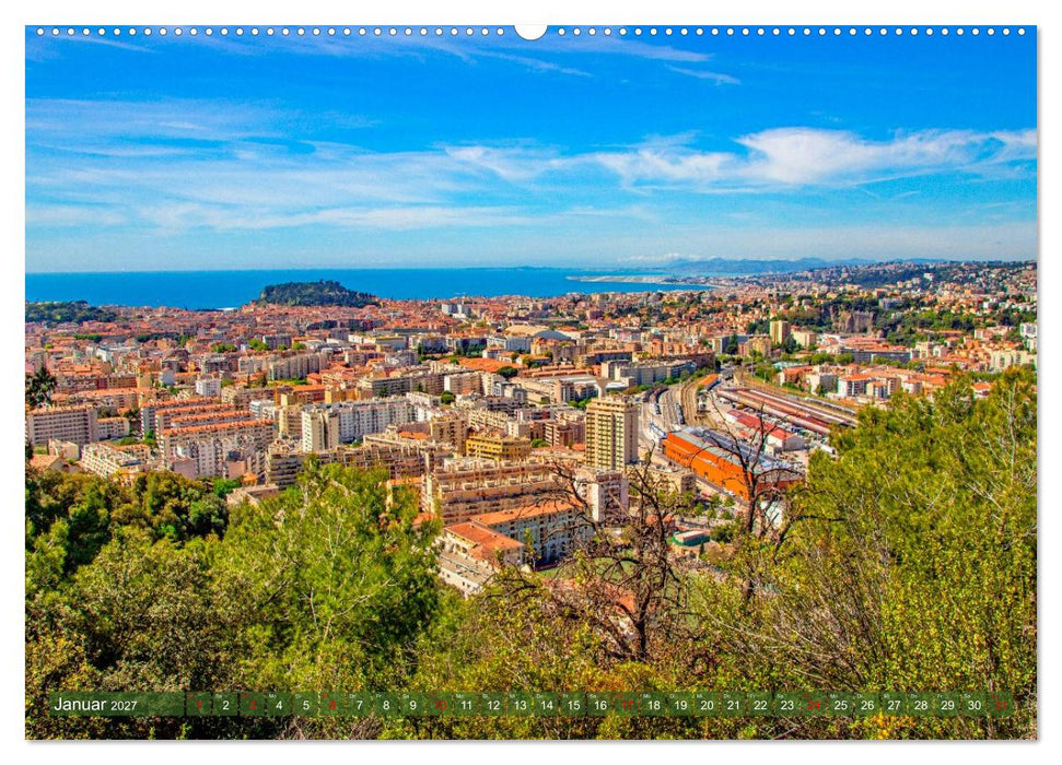 Zauber der Côte d'Azur (CALVENDO Wandkalender 2027)