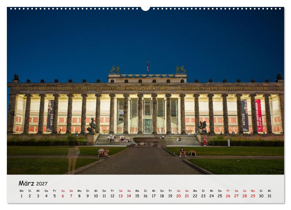 Berlin - Zwischen Alexanderplatz und Brandenburger Tor (CALVENDO Premium Wandkalender 2027)