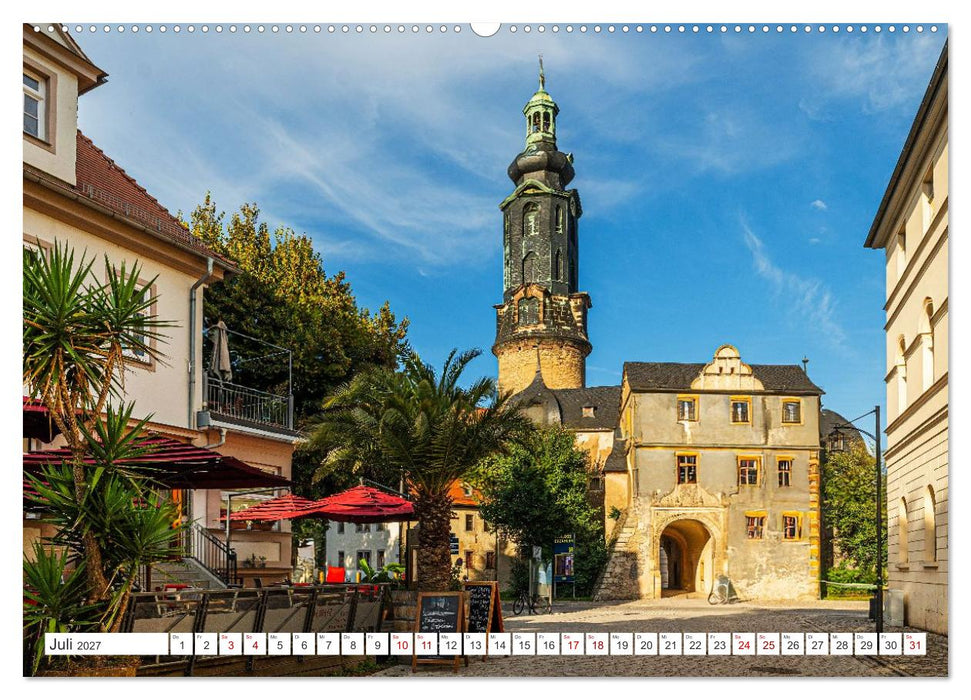 Kulturstadt Weimar - Stadt der Klassiker (CALVENDO Premium Wandkalender 2027)