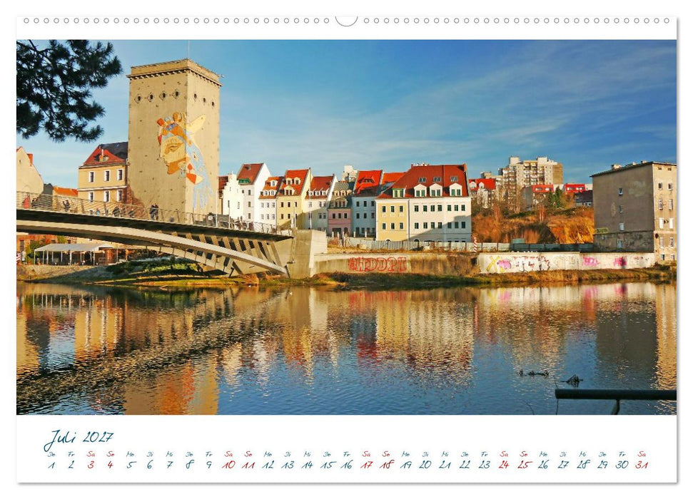 Görlitz /Zgorzelec – Über die Neiße nach Polen und zurück (CALVENDO Premium Wandkalender 2027)