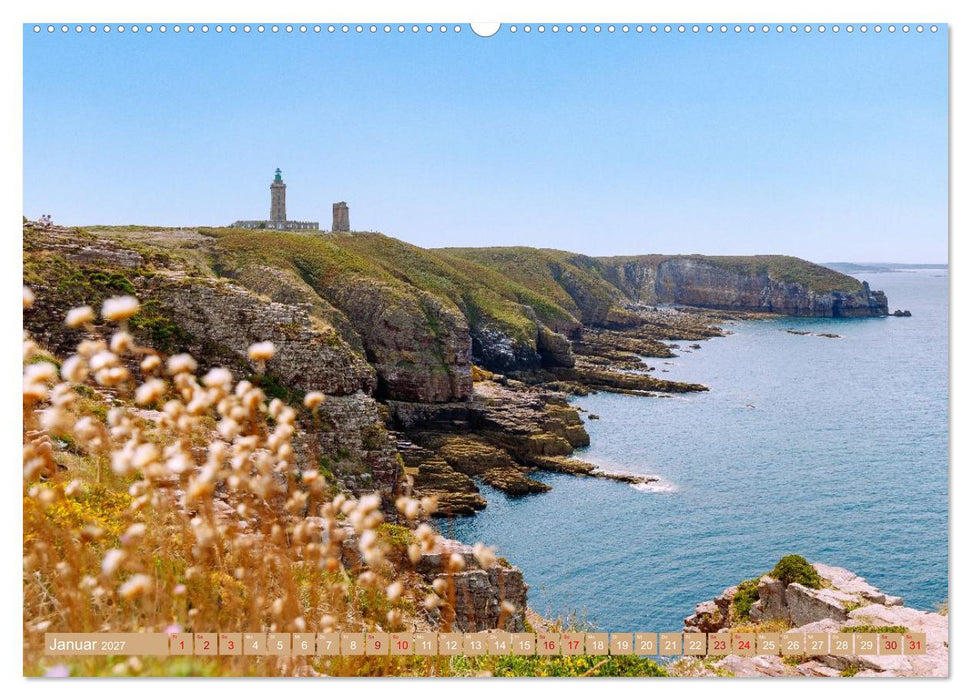 Bretagne. Frankreichs wilder Westen von rau bis romantisch (CALVENDO Wandkalender 2027)