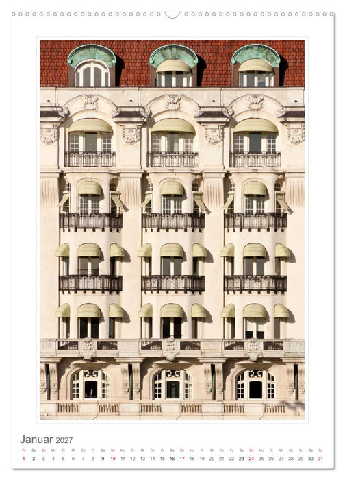 Architektur. eindrucksvolle Fassaden (CALVENDO Premium Wandkalender 2027)