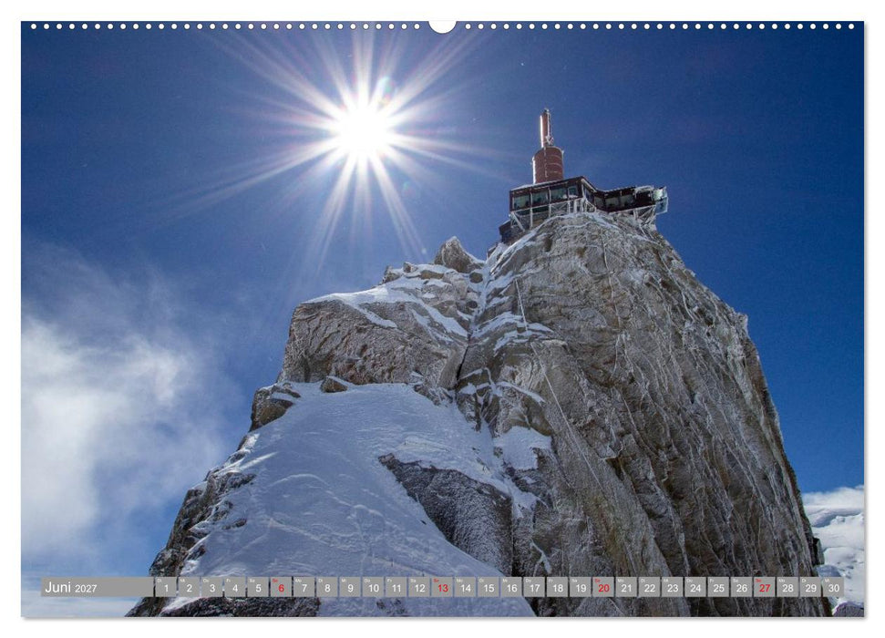 Mont Blanc - Krone der Alpen (CALVENDO Premium Wandkalender 2027)