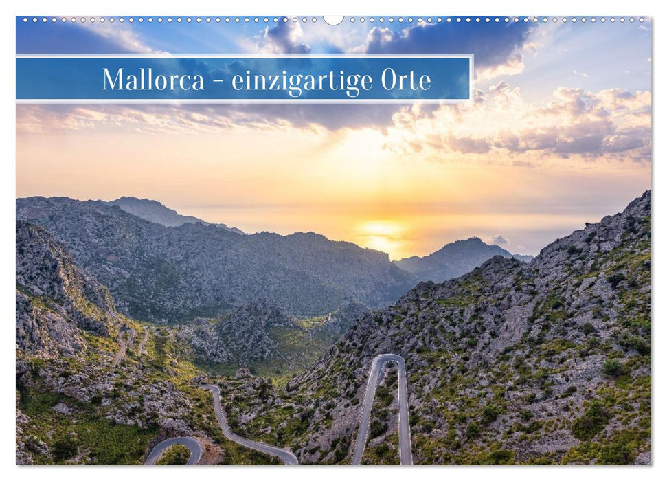 Mallorca - einzigartige Orte (CALVENDO Wandkalender 2027)