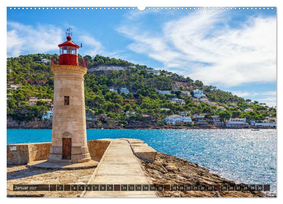 Mallorca - einzigartige Orte (CALVENDO Wandkalender 2027)