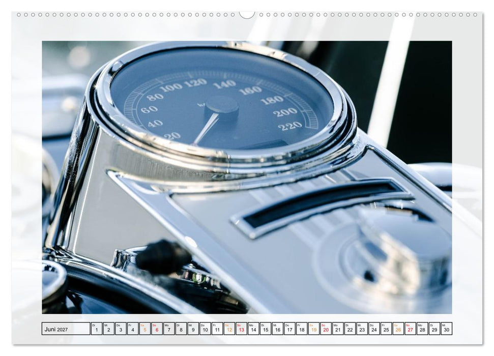 Legendäre Linien – Harley Road King im Detail (CALVENDO Premium Wandkalender 2027)