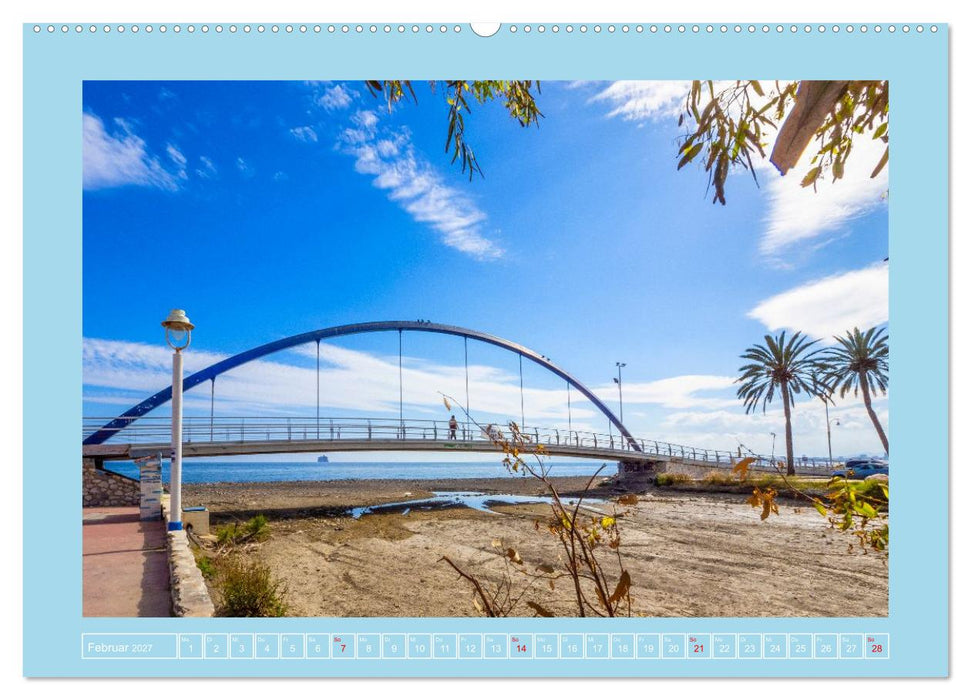 Ein Herz für Málaga (CALVENDO Wandkalender 2027)