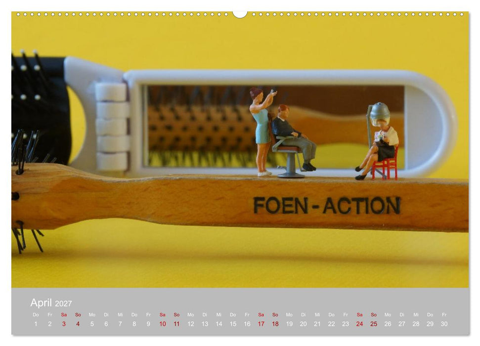 Das zweite Leben von Miniatur-Figuren (CALVENDO Premium Wandkalender 2027)