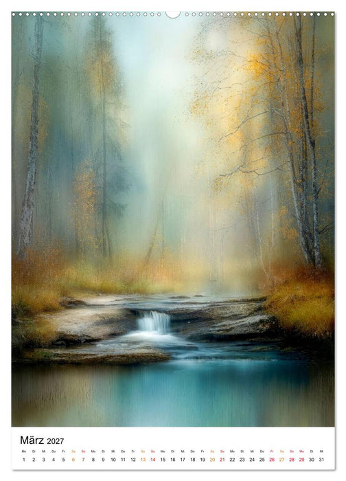 Im Schleier der Natur (CALVENDO Premium Wandkalender 2027)