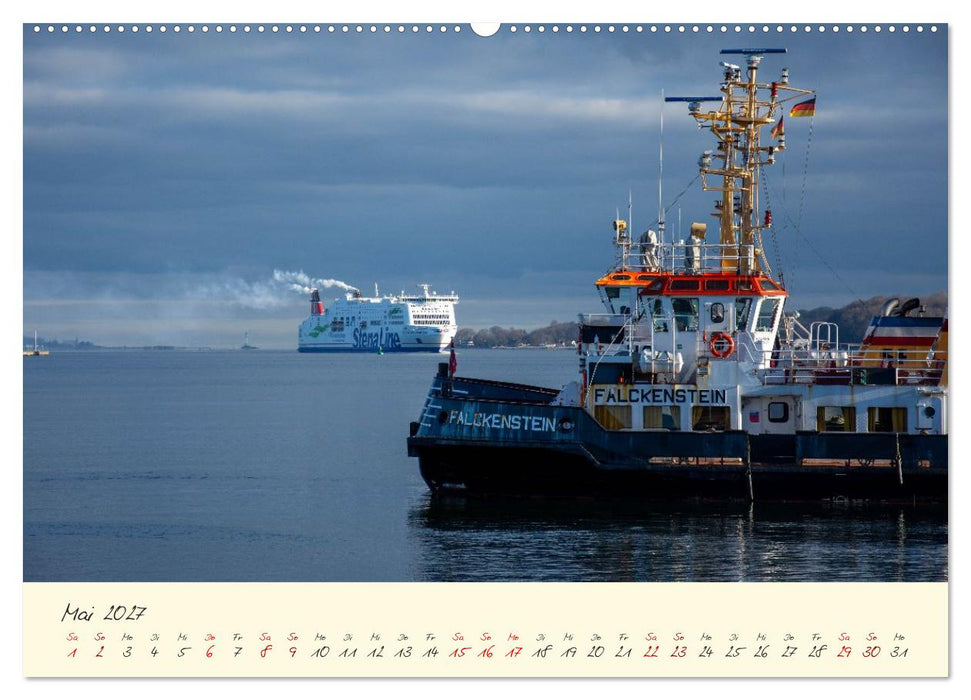 Kiel – Maritimes Flair im Wandel der Jahreszeiten (CALVENDO Wandkalender 2027)