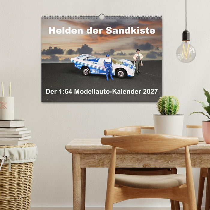 Helden der Sandkiste (CALVENDO Wandkalender 2027)