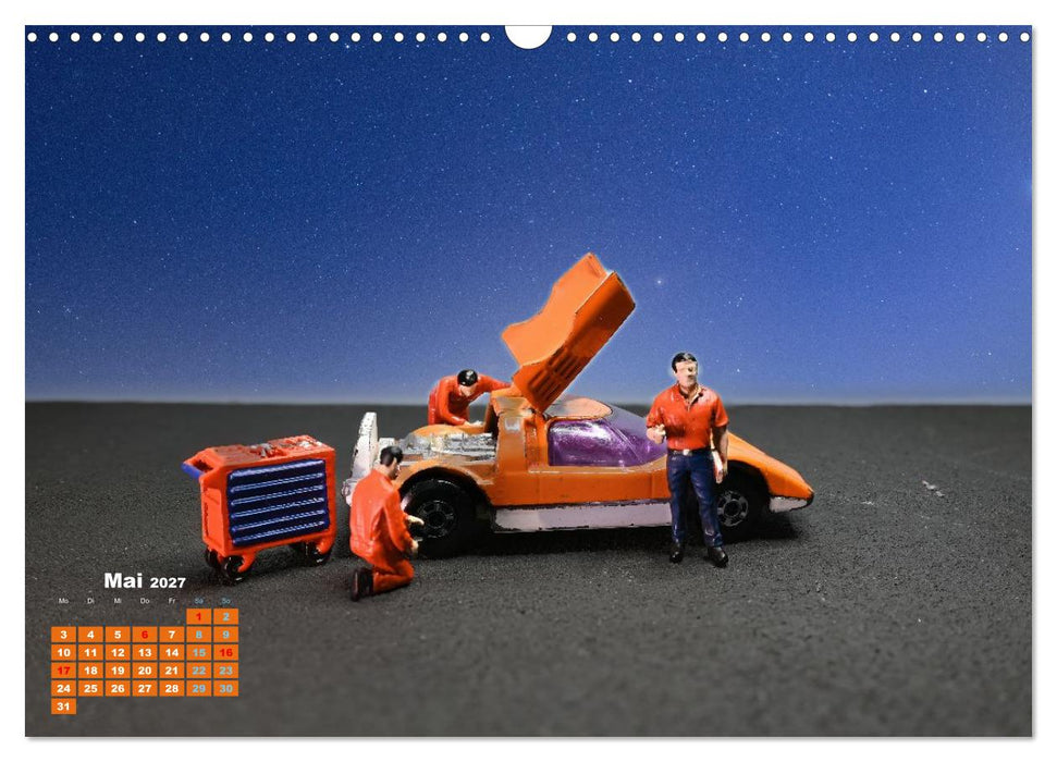 Helden der Sandkiste (CALVENDO Wandkalender 2027)