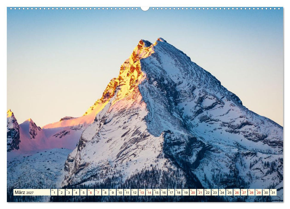 Malerische Alpen - Fesselnde Landschaften (CALVENDO Premium Wandkalender 2027)
