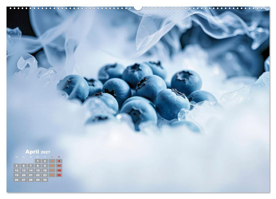 Superfood Blaubeeren und Erdbeeren (CALVENDO Premium Wandkalender 2027)