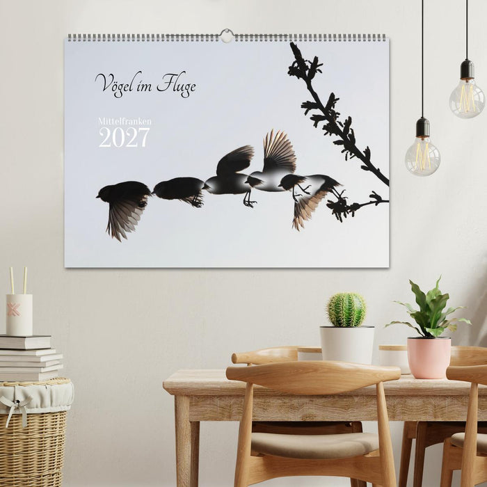 Vögel im Fluge (CALVENDO Wandkalender 2027)