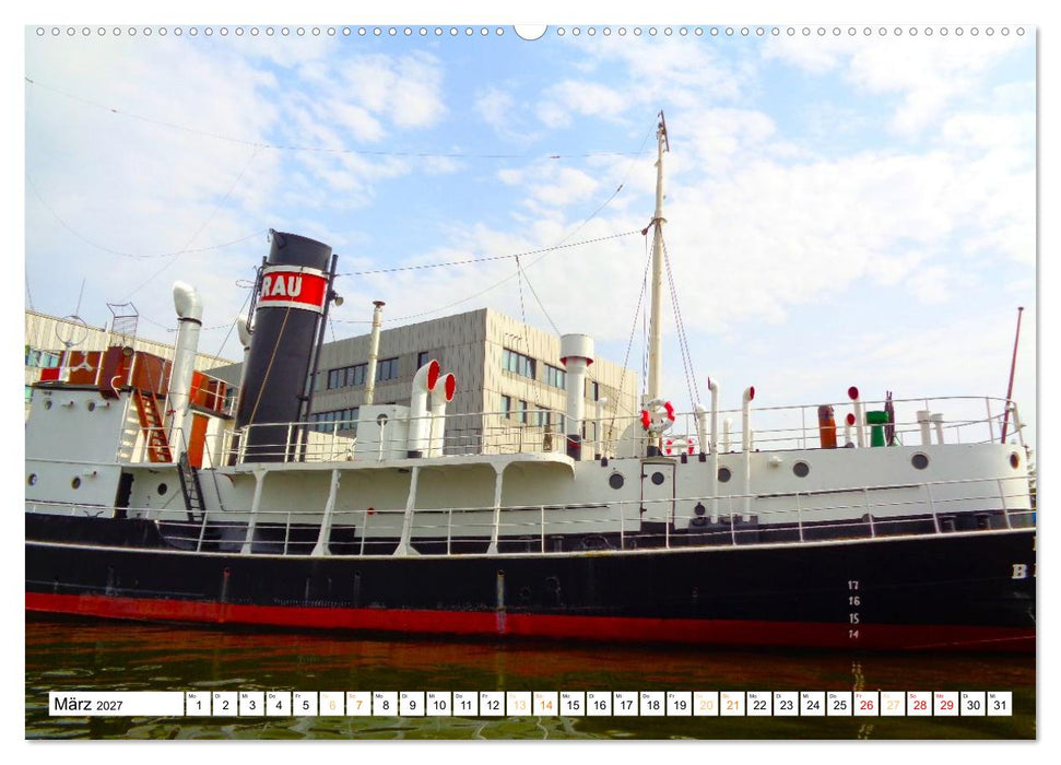 Stahl, Kraft und Eleganz auf hoher See (CALVENDO Premium Wandkalender 2027)