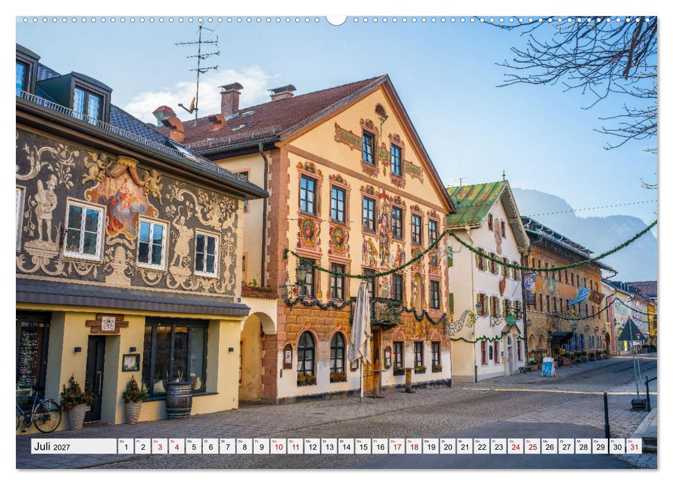 Garmisch-Partenkirchen mit Zugspitze und Eibsee (CALVENDO Premium Wandkalender 2027)