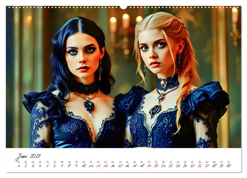Dunkle Märchenwelten (CALVENDO Premium Wandkalender 2027)