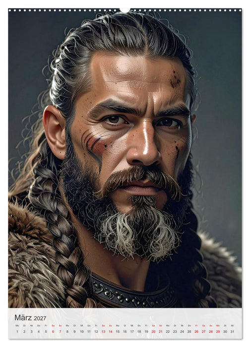 Sturmsöhne Stärke und Mythos der Wikinger (CALVENDO Premium Wandkalender 2027)