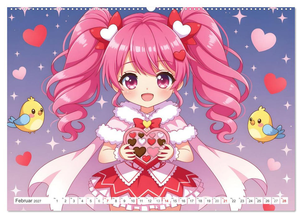 Kawaii Traumwelten (CALVENDO Wandkalender 2027)