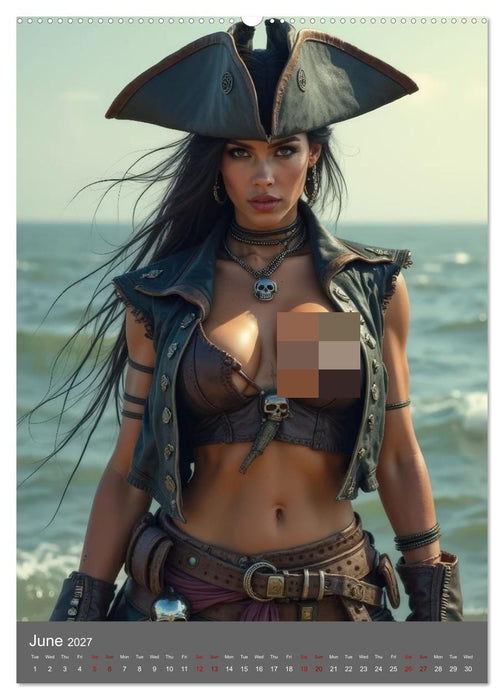 Pirate princesses (CALVENDO Premium-Calendar 2027)