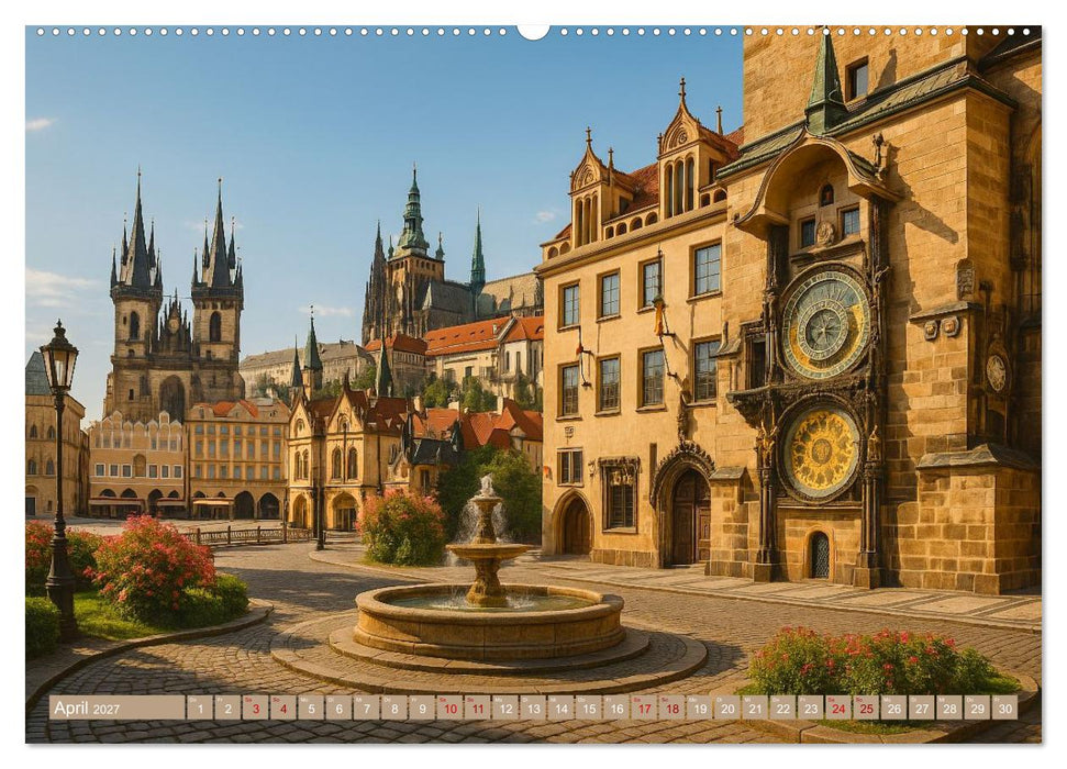 Hauptstadt Patchwork (CALVENDO Premium Wandkalender 2027)