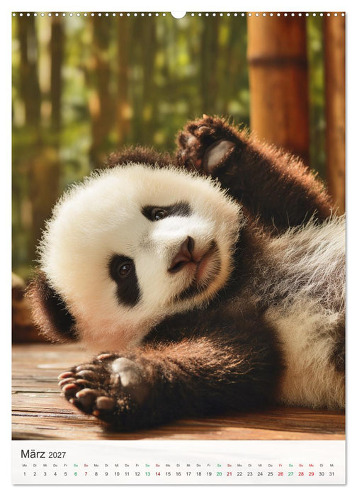 Tiermotive zum Verlieben (CALVENDO Wandkalender 2027)