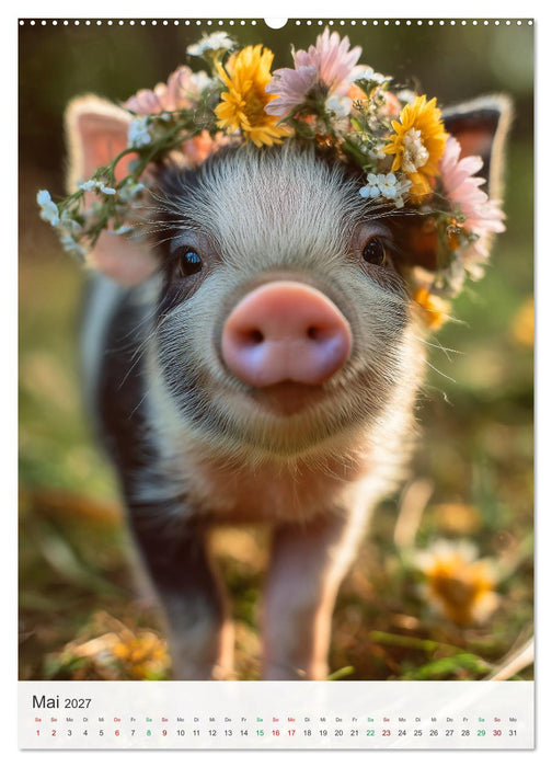 Tiermotive zum Verlieben (CALVENDO Wandkalender 2027)
