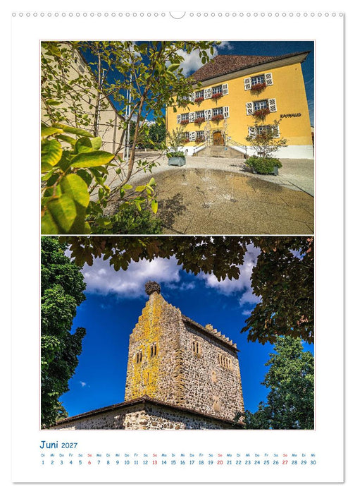 Hilzingen im Hegau und Teilorte (CALVENDO Premium Wandkalender 2027)