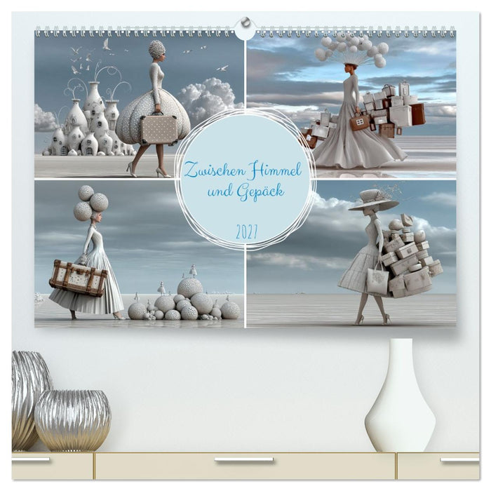 Zwischen Himmel und Gepäck (CALVENDO Premium Wandkalender 2027)