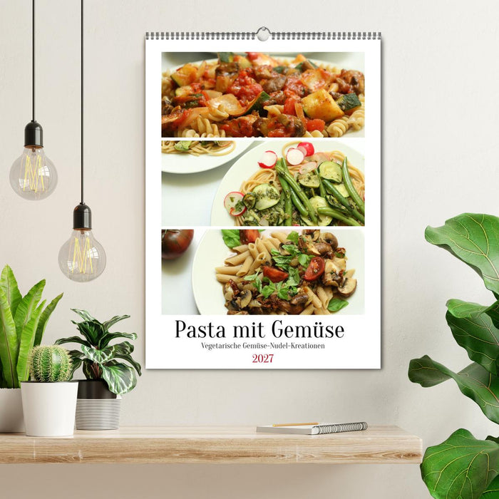 Pasta mit Gemüse (CALVENDO Wandkalender 2027)