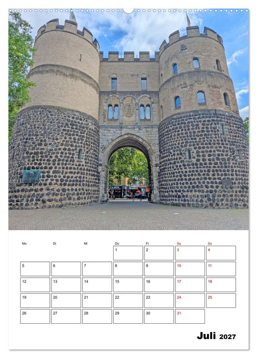 Köln und Düsseldorf - Stadtmomente am Rhein (CALVENDO Premium Wandkalender 2027)