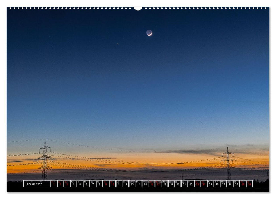 Faszination Mond - der etwas andere Mondkalender (CALVENDO Wandkalender 2027)