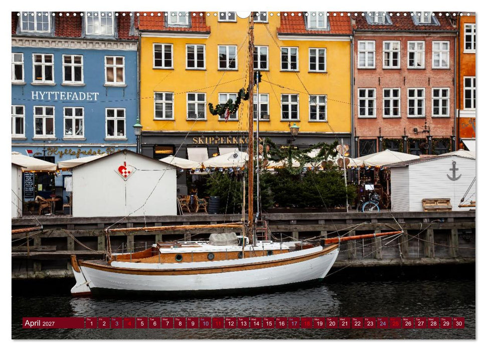 Scenic Denmark. Jutland and Copenhagen (CALVENDO Monthly Calendar 2027)