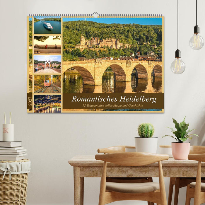 Romantisches Heidelberg – 12 Traummotive voller Magie und Geschichte (CALVENDO Wandkalender 2027)