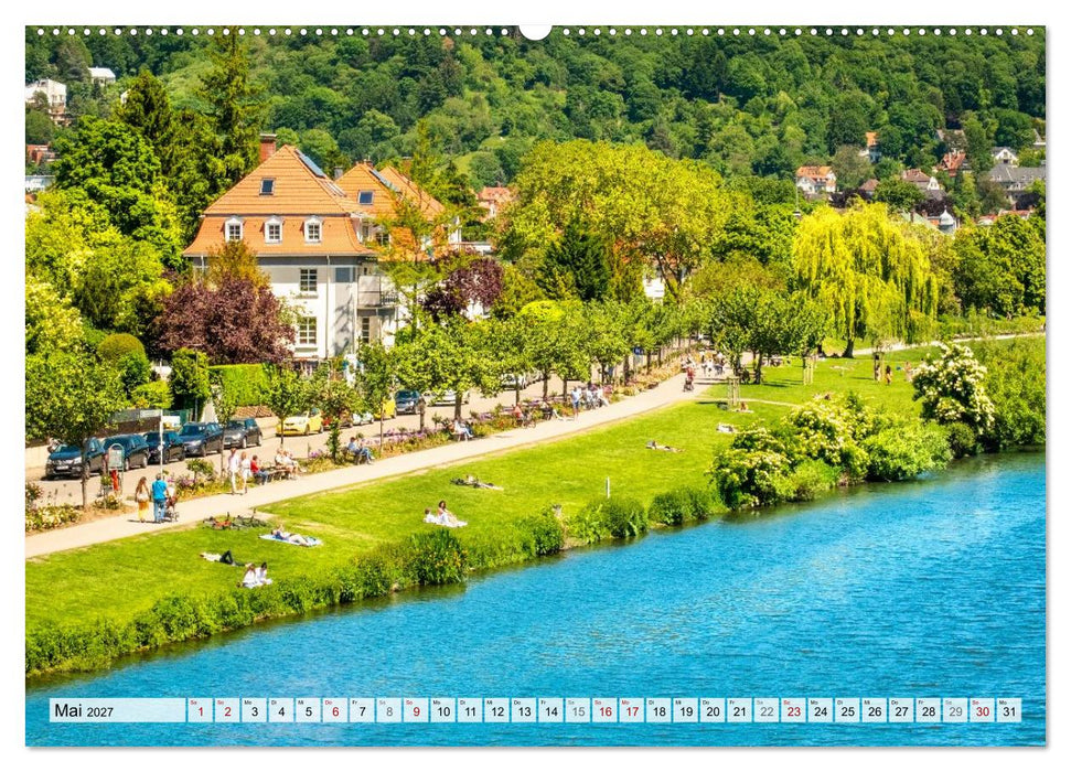 Romantisches Heidelberg – 12 Traummotive voller Magie und Geschichte (CALVENDO Wandkalender 2027)
