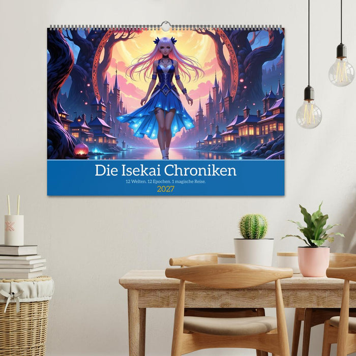 Die Isekai Chroniken (CALVENDO Wandkalender 2027)