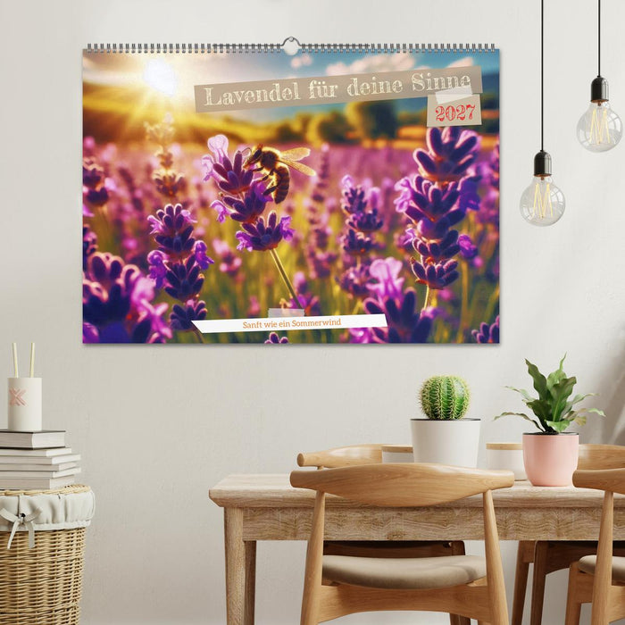 Lavendel für deine Sinne (CALVENDO Wandkalender 2027)
