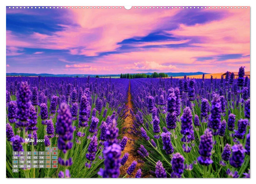 Lavendel für deine Sinne (CALVENDO Wandkalender 2027)