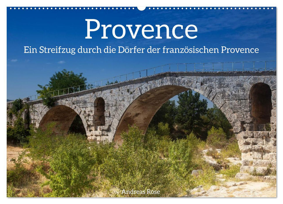 Frankreich. Ein Streifzug durch die Dörfer der französischen Provence (CALVENDO Wandkalender 2027)