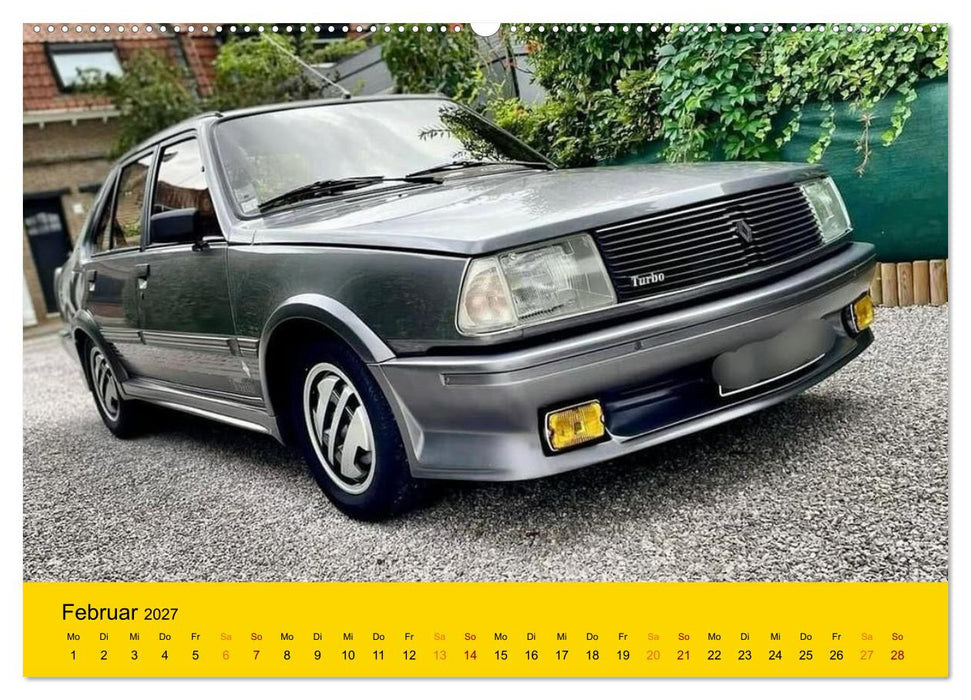 Historische Renault (CALVENDO Wandkalender 2027)