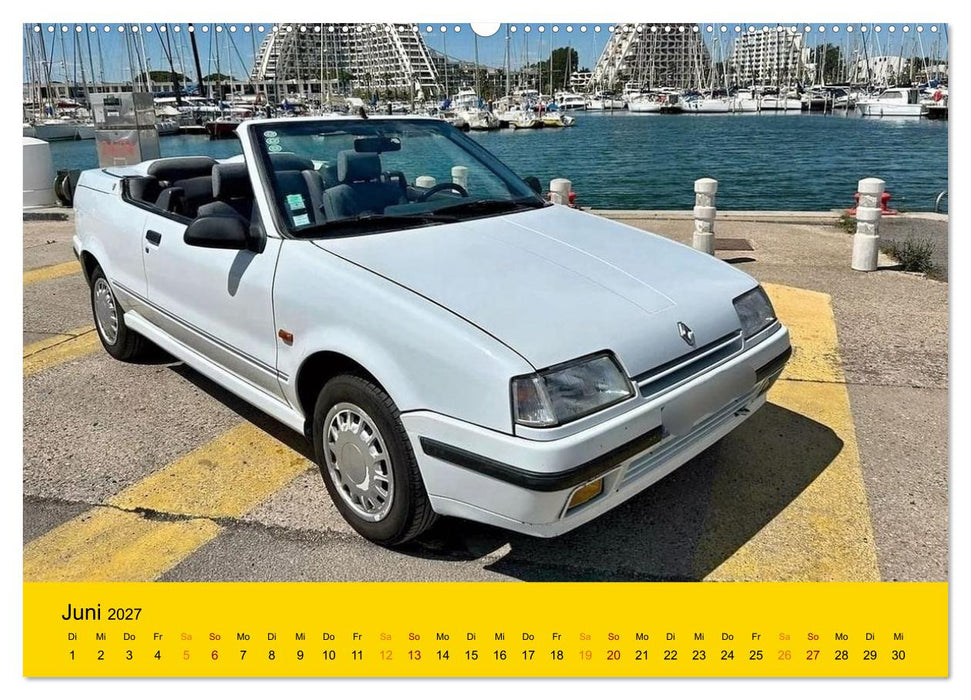 Historische Renault (CALVENDO Wandkalender 2027)