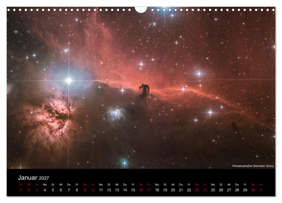 Deep Sky Fotografie (CALVENDO Wandkalender 2027)