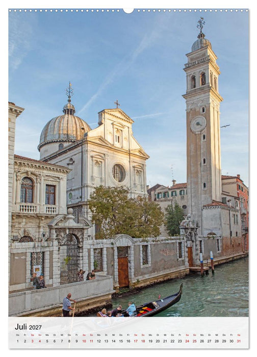 Venedig - Zwischen Wasser und Himmel (CALVENDO Premium Wandkalender 2027)