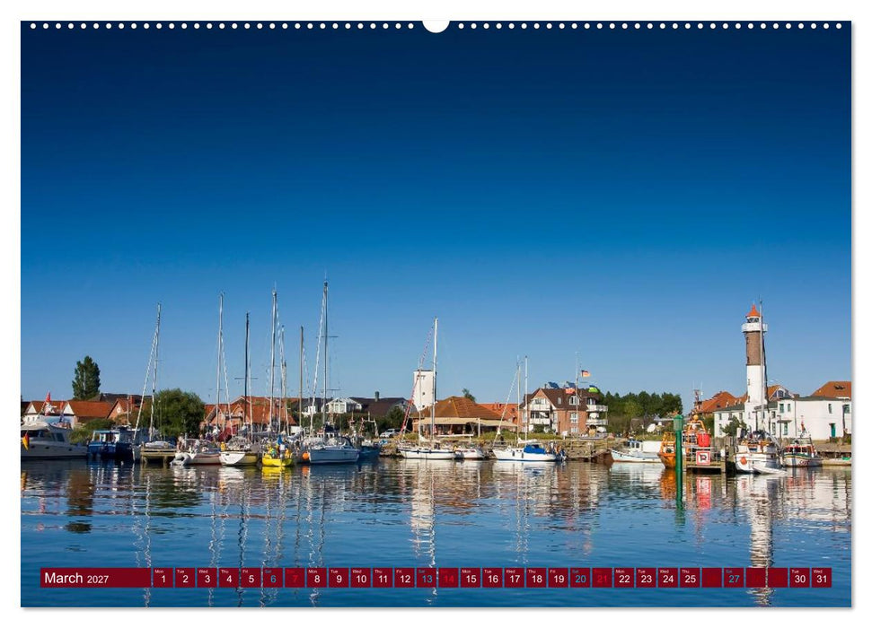 Mecklenburg-Western Pomerania. Impressions from the Baltic coast (CALVENDO Monthly Calendar 2027)