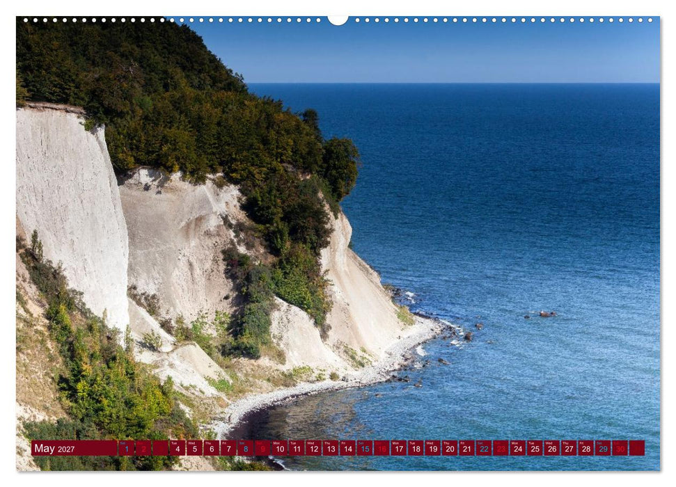 Mecklenburg-Western Pomerania. Impressions from the Baltic coast (CALVENDO Monthly Calendar 2027)