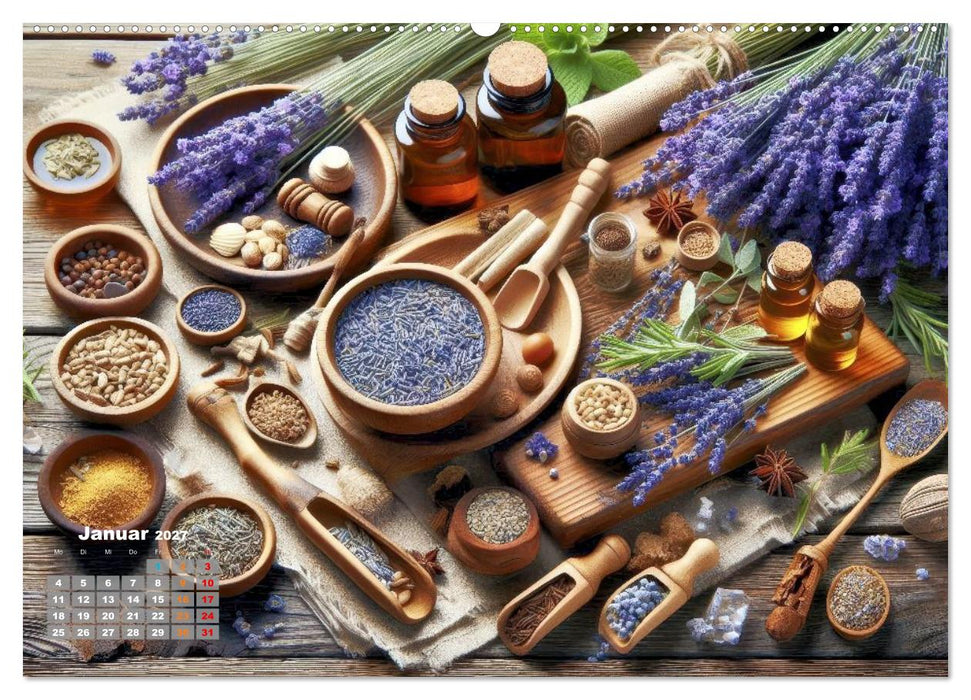 Lavendel für deine Sinne (CALVENDO Premium Wandkalender 2027)